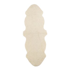 Natures Collection Fårskinn New Zealand kort ull 160x60 cm moonlight