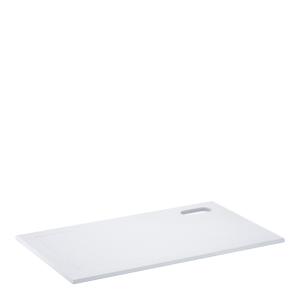 Modern House Kitchen Things skärbräda med upphöjda kanter 26x16 cm vit