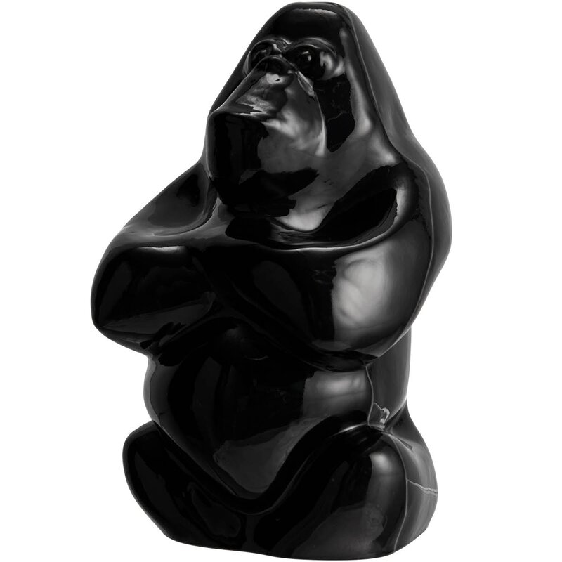 Kosta Boda Gabba Gabba Hey 12 cm svart