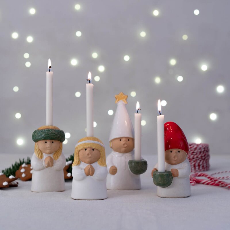 Rörstrand Lisa Larson Adventsbarn Stjärngosse