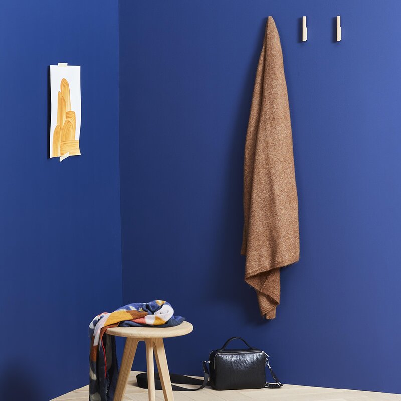 Andersen Pillar klädkrok 11 cm ek/stål