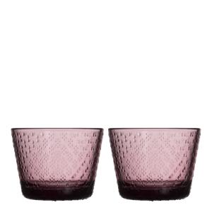 iittala Tundra Glas 16 cl 2-pack Ljung 