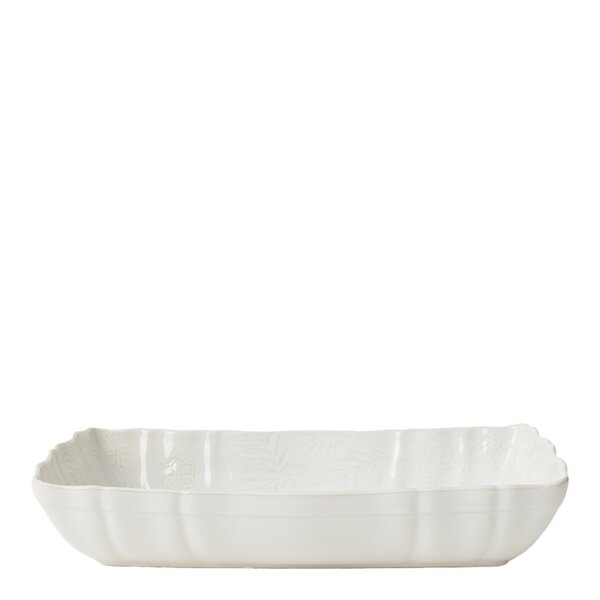 Sthål Arabesque ugnsform 35x23 cm white