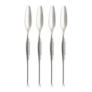 Global Classic skaldjursgaffel 4-pack stål