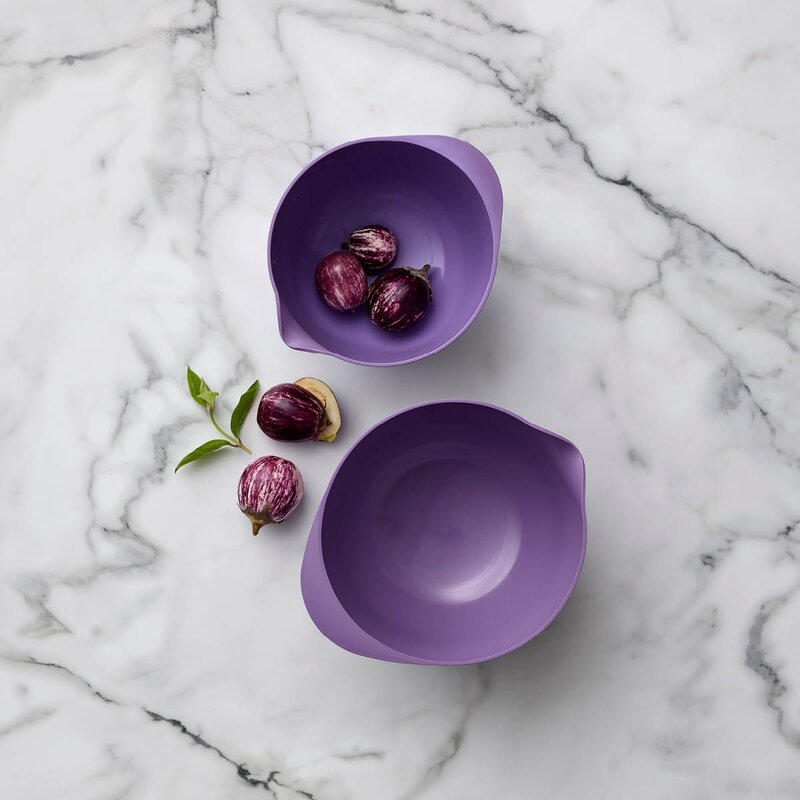 Rosti Margrethe skålset 4 delar 1,5 + 3 L lavendel