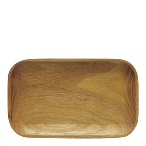 Aida RAW Teak bricka 10x17 cm