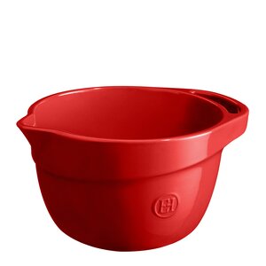 Emile Henry Bakskål M 3,5 L röd