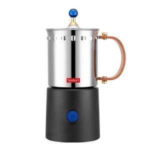 Bodum Ottoni mjölkskummare 40 cl stål