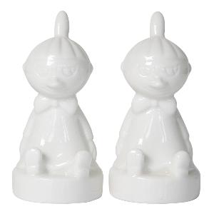 Pluto Mumin Lilla My Salt och Pepparkar 2-pack Vit