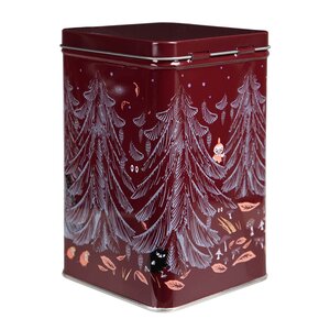 Martinex Mumin Kaffeburk fyrkantig 16 cm Urskog röd