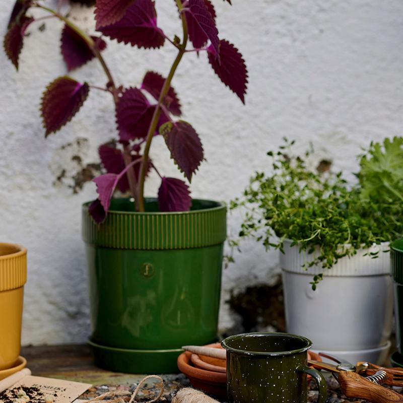 Sagaform Elise Kruka 17x19 cm Grön