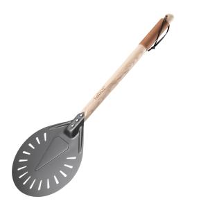 Sabor Napo pizzaspade 70x20 cm gun metal/natur