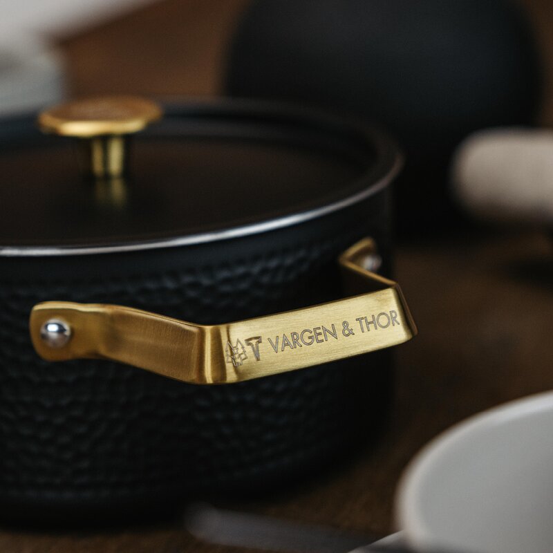 Vargen & Thor Arvet Mandus 2 gryta 2,8 L svart