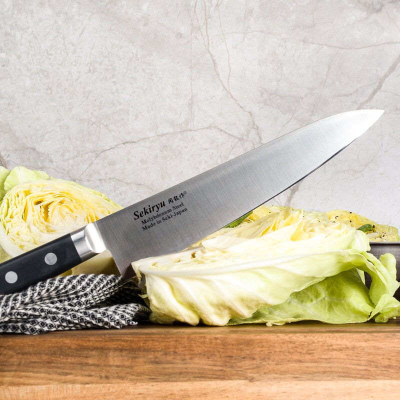 Sekiryu Master kockkniv 21 cm svart