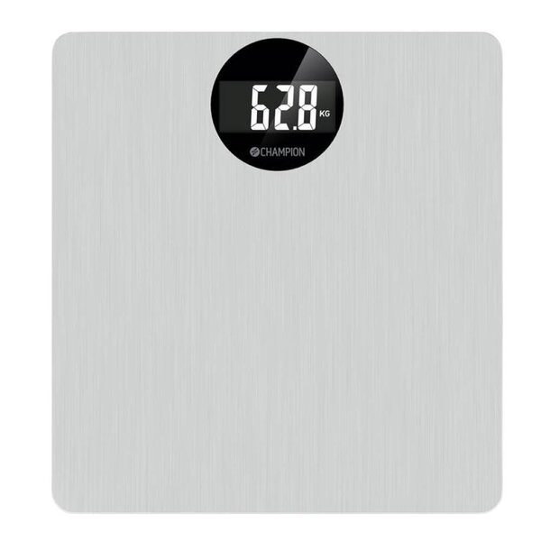 CHAMPION Personvåg PV400 31,1x2,2x29,1 cm rostfritt stål