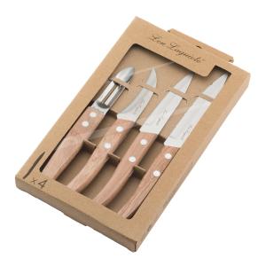 Lou Laguiole Tradition Skalset 4 delar stål