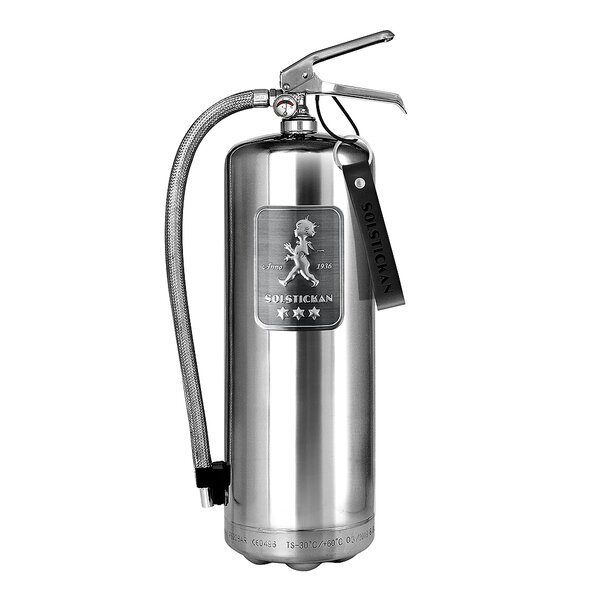 SOLSTICKAN Brandsläckare 6 kg Steel Edition
