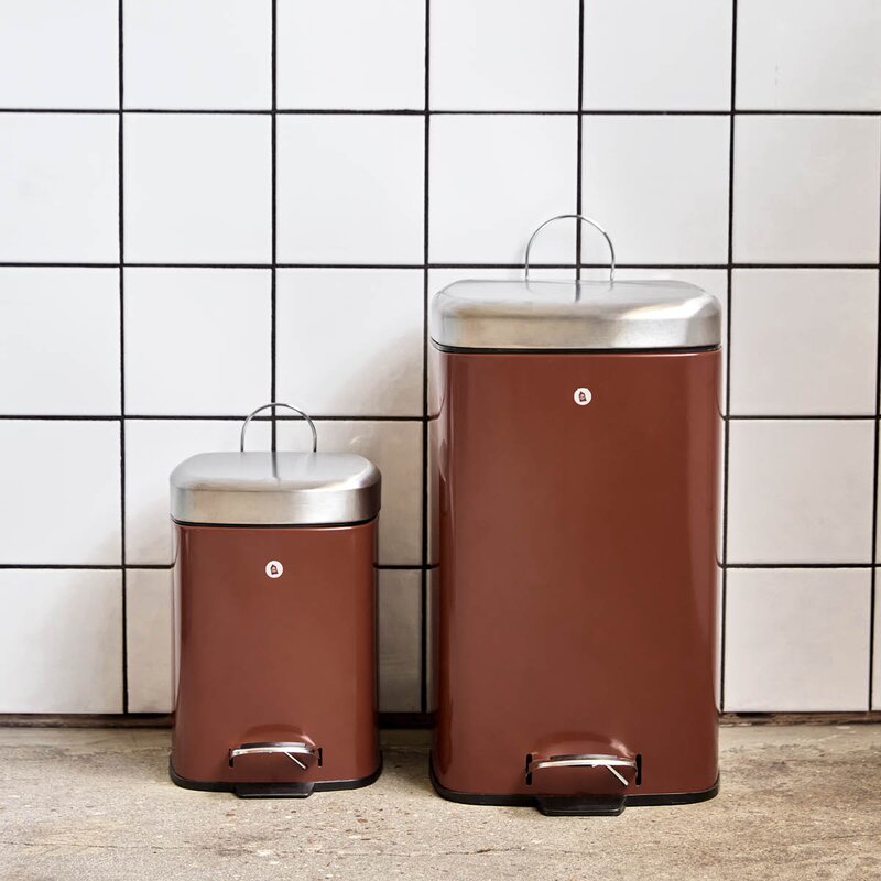 House Doctor Sort soptunna 3 L brun