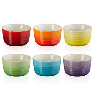 Le Creuset Rainbow Ramekin Mini 6-pack