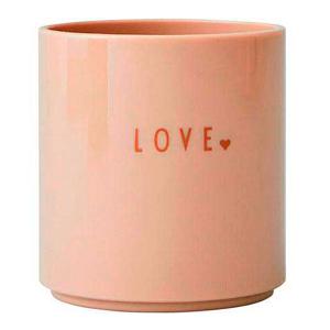 Design Letters Mini Favourite Mugg 17,5 cl Love Beige 