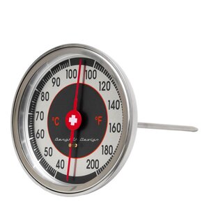 Bengt Ek Stektermometer mekanisk 18 cm rostfritt stål