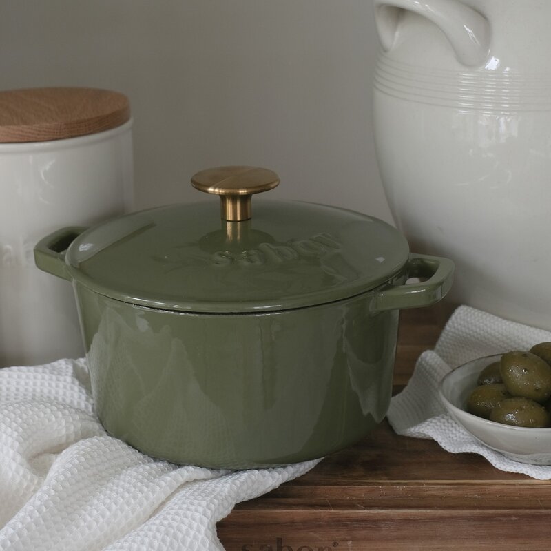 Sabor Gjutjärnsgryta 2 L oliv