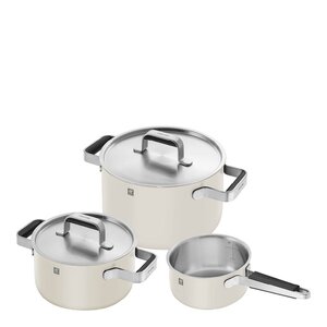 Zwilling Pure grytset 5 delar elfenbensvit