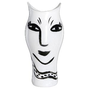 Kosta Boda Open Minds Vas Vit/Svart 36 cm
