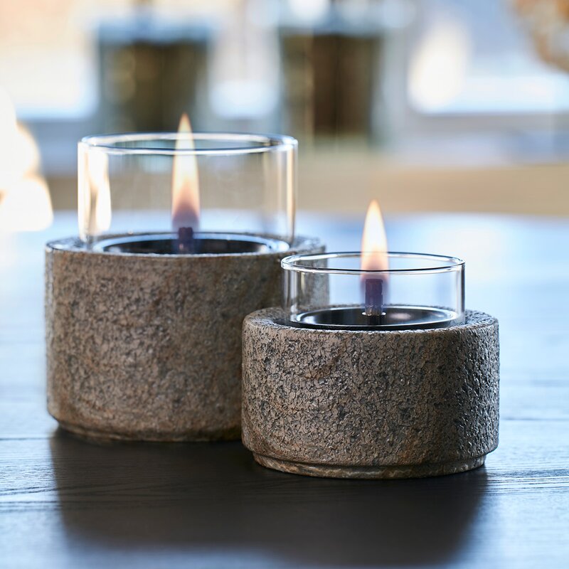 Tenderflame Slate 10 bordslykta 0,15 L Stone