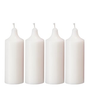 Liljeholmens Kupé 11 cm 4-pack vit odoppad