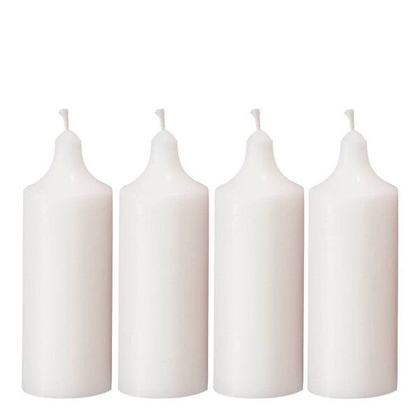 Liljeholmens Kupé 11 cm 4-pack vit odoppad