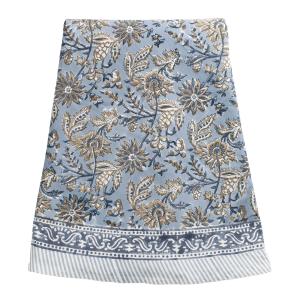 Chamois Indian Summer rund duk 220 cm blue