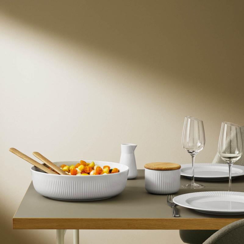 Eva Trio Legio Nova Salladskålar 2 L + 3,3 L 2 delar Vit