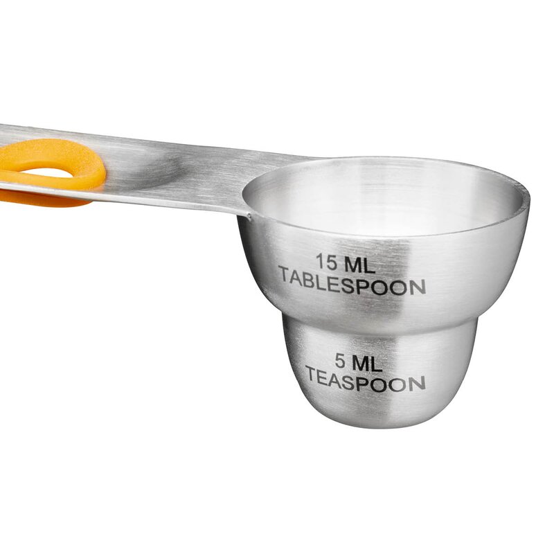 Fiskars Functional Form måttsked 3 delar stål