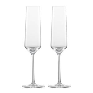 Zwiesel Glas Pure Champagneglas 21 cl 2-pack Klar