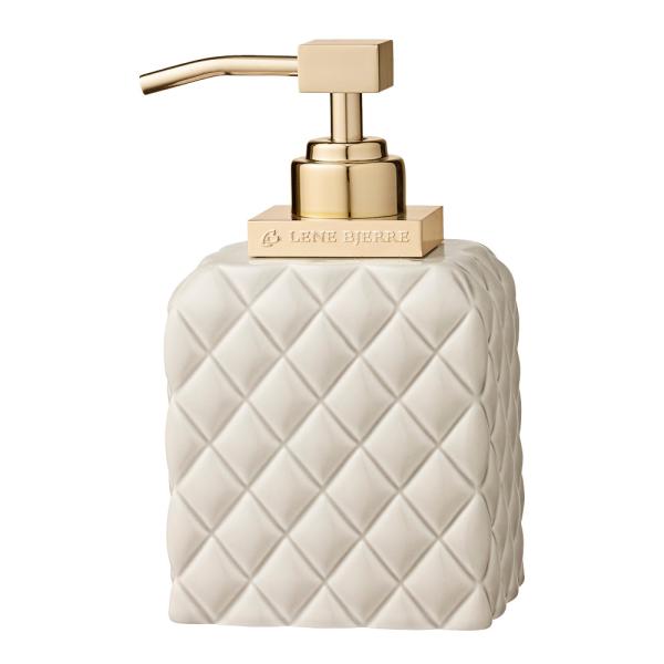 Lene Bjerre Portia dispenser 16 cm brun/sand