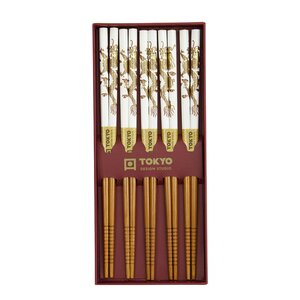 Tokyo Design Studio Ätpinnar gåvoset 5-pack drake