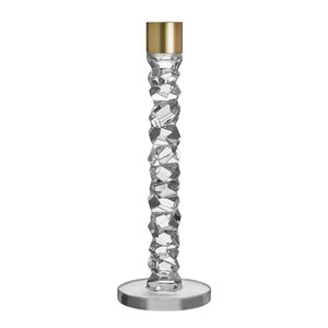 Orrefors Carat ljusstake 29,7 cm guld