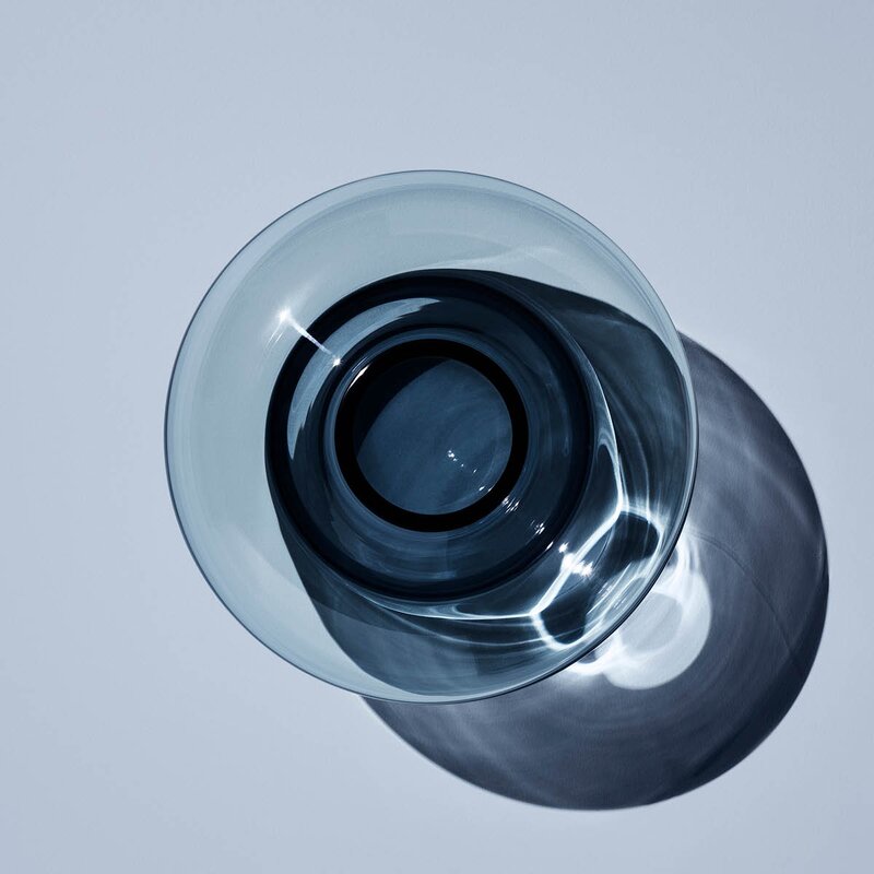 Kosta Boda Kappa Vas 21 cm cirkulärt glas