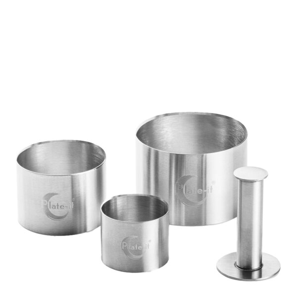 Plate It Utstickare 4 delar stål