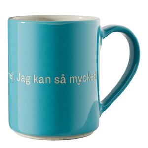 Design House Stockholm Astrid Lindgren Mugg Turkos Det är konstigt med mig