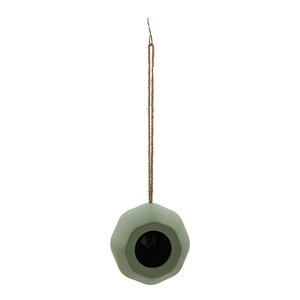 Point Virgule Fågelmatare 16 cm eukalyptusgrön
