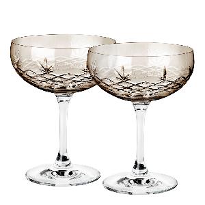 Frederik Bagger Crispy Gatsby Champagneskål 30 cl 2-pack Copal