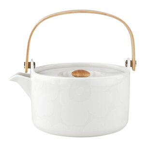 Marimekko Oiva Unikko tekanna 0,7 L vit