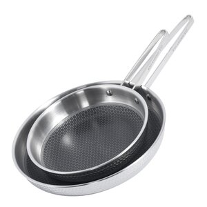 Vargen & Thor Kroma MB Stekpanna 2 delar 28+22 cm stål