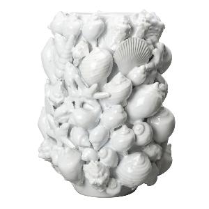 ByOn, Ocean Vas Snäckor 23x30,5 cm Vit - Kitch'n