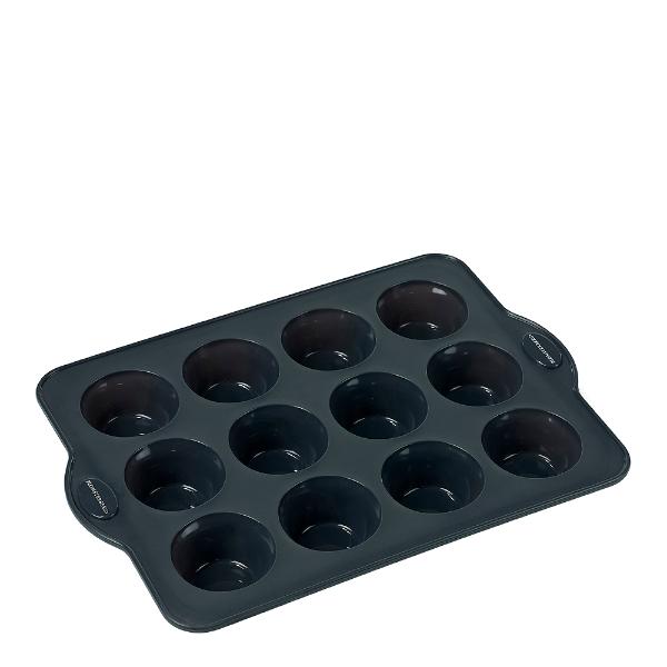 Muffinsform för 12 muffins 36x25 cm Grå