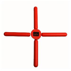 Dexam School of Wok Hopfällbart Underlägg Röd