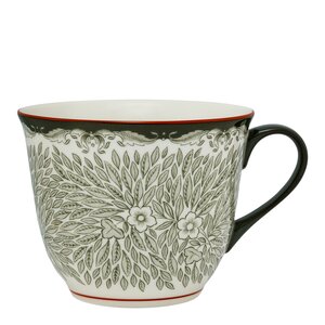 Rörstrand Ostindia Floris grön mugg 40 cl 