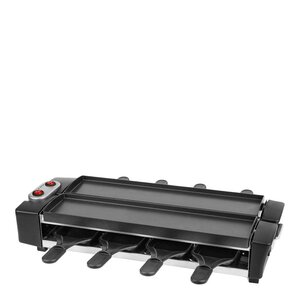 EMERIO Raclette RG-132098.2 8 personer gjutjärn